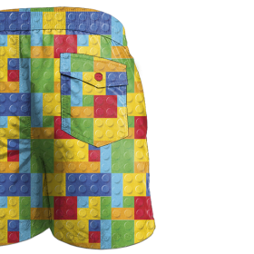 Men's swim trunks - BRICKS - sewing set