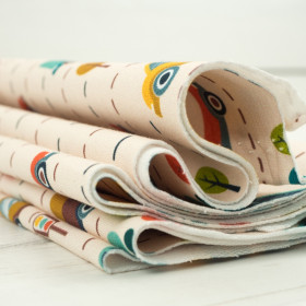 COLORFUL CARS - looped knit SP250