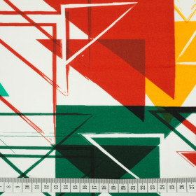 COLORFUL TRIANGLES - looped knit SP250
