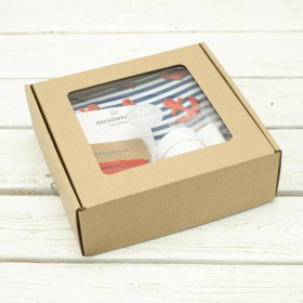 Men's swim trunks - ANCHORS 3D - sewing set