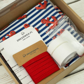 Men's swim trunks - ANCHORS 3D - sewing set