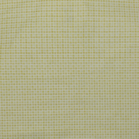 YELLOW CHECK - Cotton woven fabric