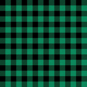 CHECK VICHY - MELANGE GREEN - looped knit fabric with elastane ITY