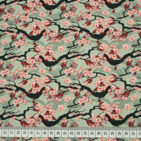 CHERRY BLOSSOM - looped knit