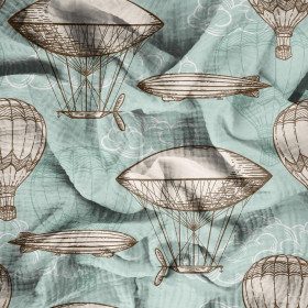 HOT AIR BALLOONS  - Cotton muslin