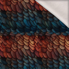 Leather Pattern wz.10 - brushed knitwear with elastane ITY