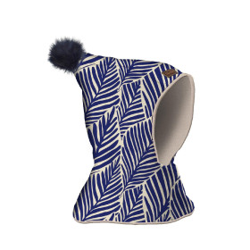 Kid’s hood cap sewing set  - leaves wz.2 
