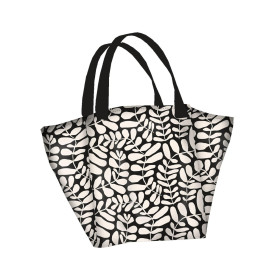 XL bag with in-bag pouch 2 in 1 - LEAVES wz.2 - sewing set