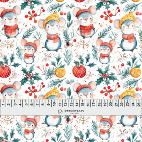 LET IS SNOW wz.2 - looped knit fabric