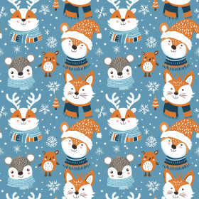 LET IS SNOW wz.3 - Cotton woven fabric