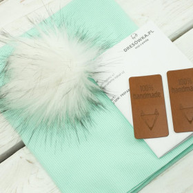 MINT / fox - Cap and loop creative sewing set