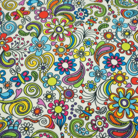 MINI KASHUBIAN FOLKLORE - Waterproof woven fabric