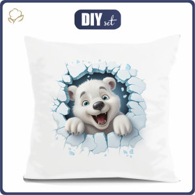 PILLOW 45X45 - HAPPY BEAR - sewing set