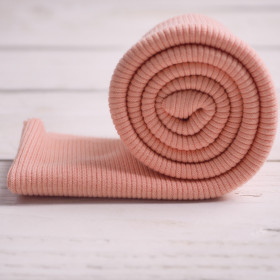 D-203 apricot - elastic sweat in convex stripes SD