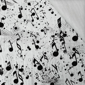 MUSIC NOTES PAT. 4 - Cotton muslin