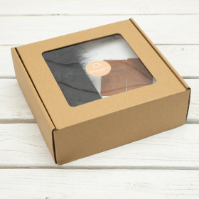 NAVY / fox - Cap and loop creative sewing set