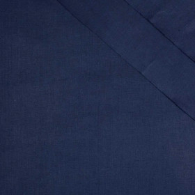 NAVY - Cotton woven fabric