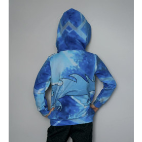 BLUE NINJA HOODIE (ALEX) - sewing set