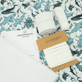 Men's swim trunks - OCEAN - sewing set