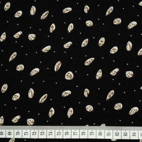 COFFEE / black - Clothing woven fabric 