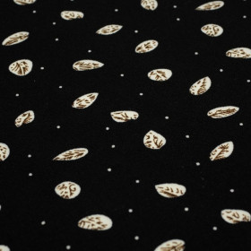 COFFEE / black - Clothing woven fabric 