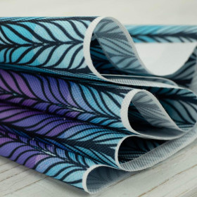 BRAID / rainbow - Waterproof woven fabric