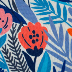 COLORFUL MEADOW - Waterproof woven fabric