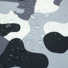 CAMOUFLAGE GREY - Waterproof woven fabric