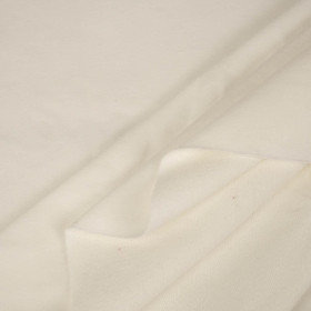 D-02 VANILLA  - looped knitwear with elastan 
