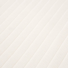 Thin ribbed knit - Cloud Dancer/ ECRU (D-02) 