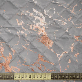 MARBLE MS. 1 - Quilted nylon fabric 