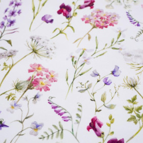 PASTEL FLOWERS - looped knit SP250