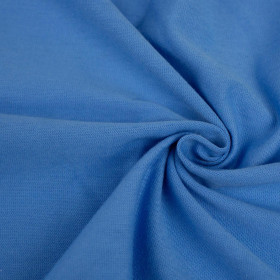 D-98 BLUE - T-shirt knit fabric 100% cotton T140