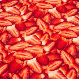STRAWBERRIES - looped knit SP250