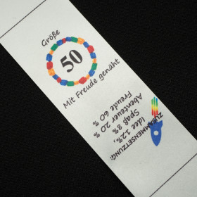 Boyish care tag DE - size 50 - 4 pcs set