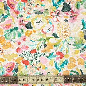 TROPICS - Cotton woven fabric