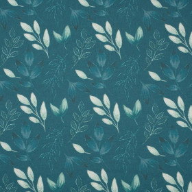 LEAVES pat. 9 - single jersey with elastane