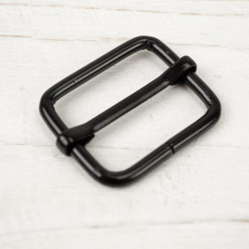 Adjusting buckle 25 mm - black