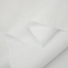 WHITE - Cotton woven fabric