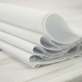 WHITE - Cotton woven fabric