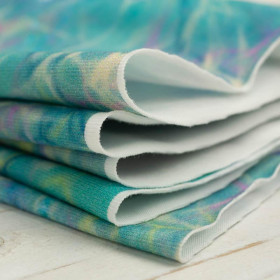 RAINBOW OCEAN pat. 2 - single jersey with elastane 