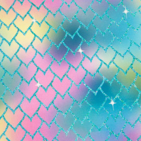 RAINBOW OCEAN pat. 4 - single jersey with elastane 