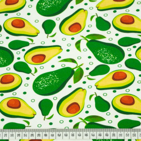 AVOCADOS - single jersey with elastane