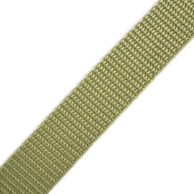 Webbing tape - khaki / Choice of sizes