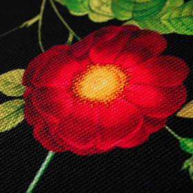 RED GARDEN (PARADISE GARDEN)  - Waterproof woven fabric