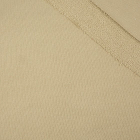 Beige - thick looped knit 