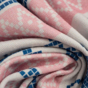 MERRY CHRISTMAS PAT. 2 (NORWEGIAN PATTERNS)  - single jersey with elastane 