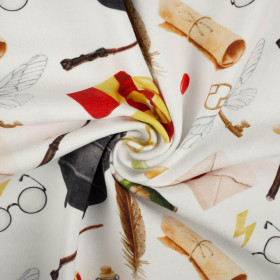 MAGIC POT (MAGIC SCHOOL) - looped knit fabric