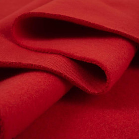 RED - Brushed knit fabric D300