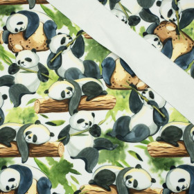 PANDAS ON BAMBOO - softshell